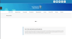 Desktop Screenshot of colegiosanmiguel.cl